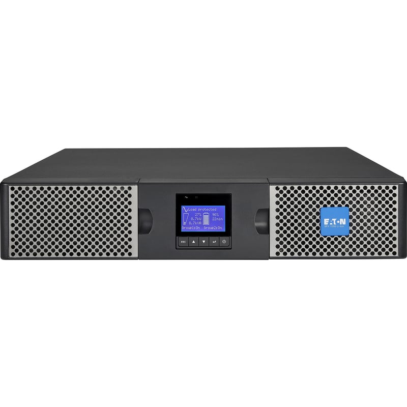 Eaton 9PX 1500VA 1350W 208V Online Double-Conversion UPS - C14 input, 8 C13, Outlets, Lithium-ion Battery, Cybersecure Network Card Option, 2U Rack/Tower - Thumbnail 1