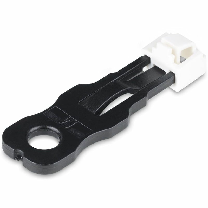 StarTech.com RJ45 Port Locks - 10 Pack w/Security Key, Locking RJ45 Port Blocker/Dust Cover, Reusable Ethernet/LAN Port Protector - Thumbnail 1