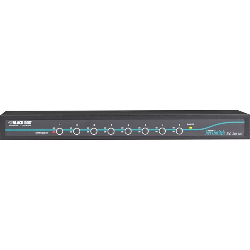 Black Box ServSwitch EC for DVI + USB Servers and DVI + USB Console, 8-Port - Thumbnail 2