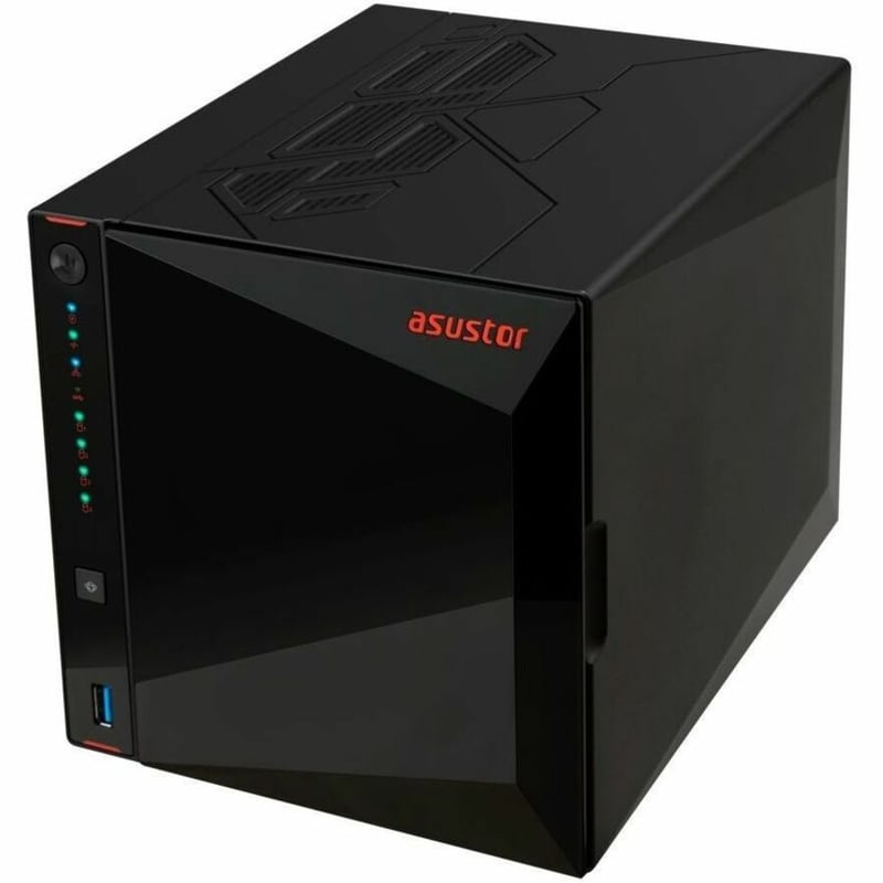 ASUSTOR NIMBUSTOR 4 GEN2 AS5404T 4 BAY NAS QUADCORE 2.0GHZ C - Thumbnail 2