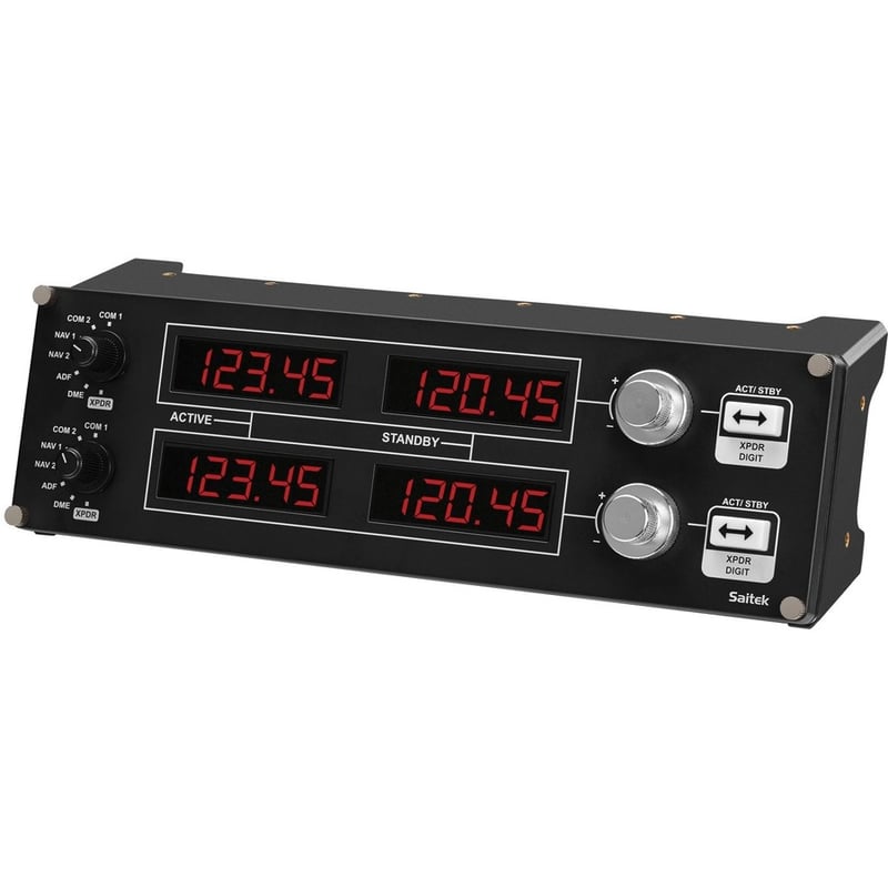Saitek Flight Radio Panel Professional Simulation Radio Controller - Thumbnail 5