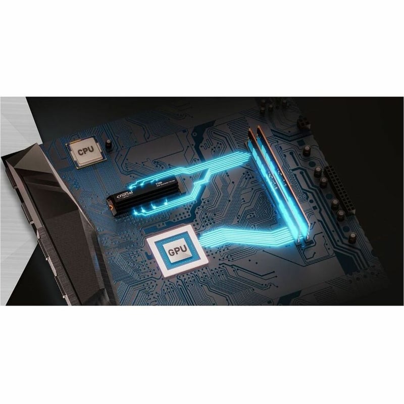 CRUCIAL 4TB TLC PCIE NVME 5.0 X4 SOLID STATE DRIVE - Thumbnail 3
