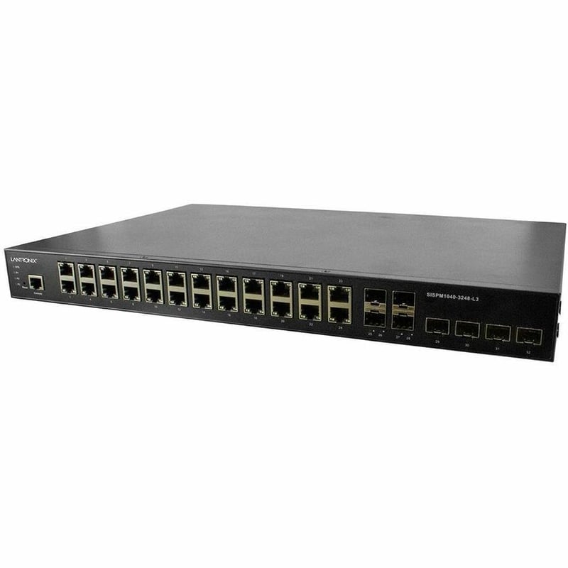Lantronix SISPM1040-3000-L3 Layer 3 Switch - Thumbnail 1