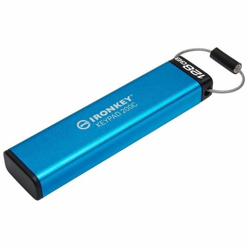 IronKey Keypad 200 128GB USB 3.2 (Gen 1) Type C Flash Drive - Thumbnail 4