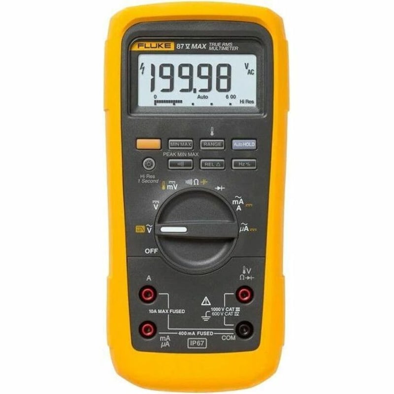 INDUSTRIAL TRMS HEAVY DUTY MULTIMETER CAL TRACEABLE W DATA - Thumbnail 2