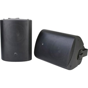SunBriteTV SB-AW-6 5-way Outdoor Surface Mount Speaker - 130 W RMS - Black - Thumbnail 1
