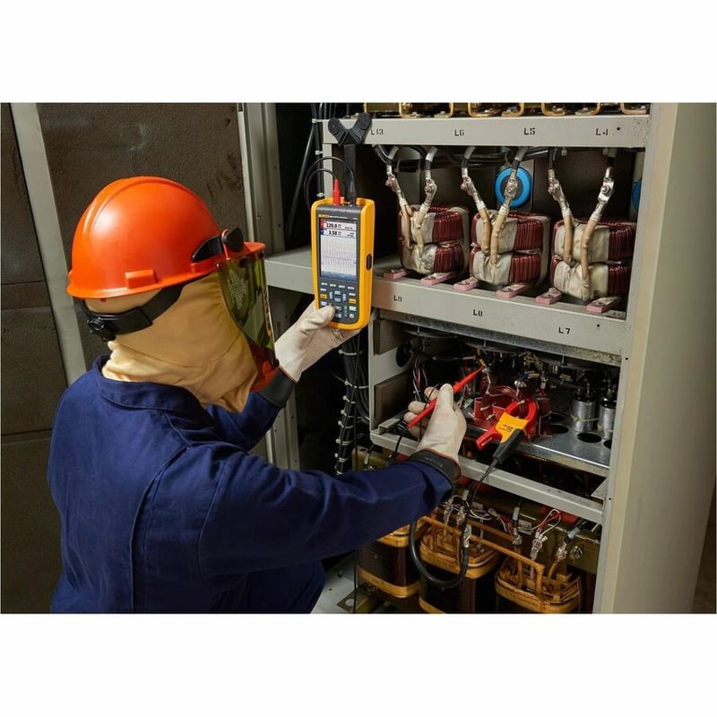 Fluke 120B Series Industrial ScopeMeter handheld Oscilloscopes - Thumbnail 5