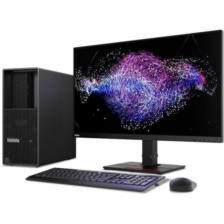 Lenovo ThinkStation P3 30GS006NUS Workstation - 1 Core i5 13th Gen i5-13600K - vPro Technology - 32 GB - 1 TB SSD - Tower - Thumbnail 5