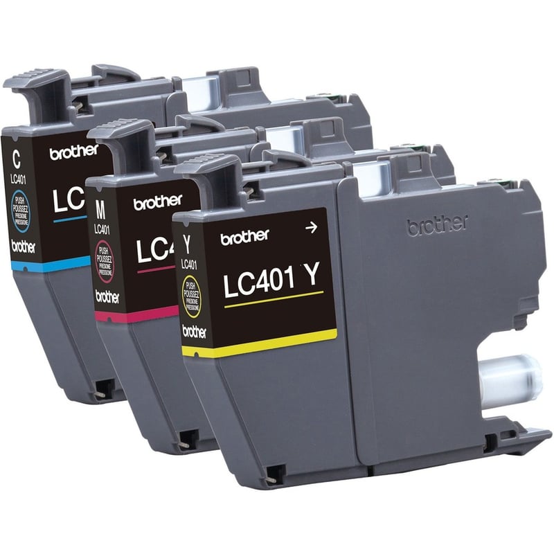 Brother LC4013PKS Original Standard Yield Inkjet Ink Cartridge - CMY - 3 / Pack - Thumbnail 5