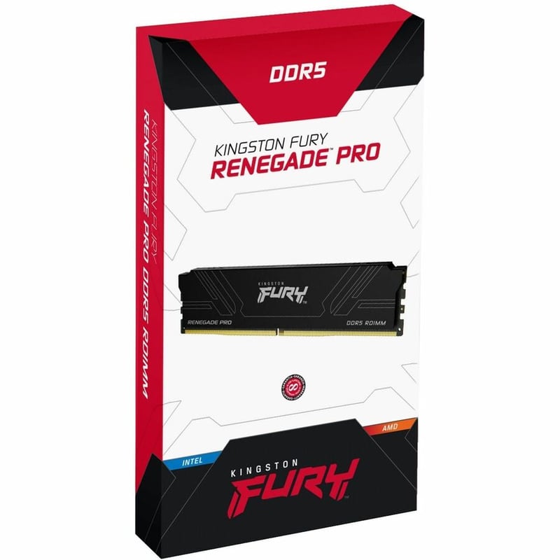 128GB 7200MT/S DDR5 ECC REG CL38 DIMM (KIT OF 8) FURY RENEGADE - Thumbnail 3