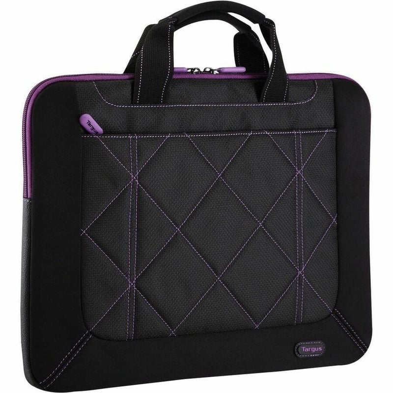 Targus Pulse TSS57401US Carrying Case (Sleeve) for 16" Notebook - Black, Purple - Thumbnail 3
