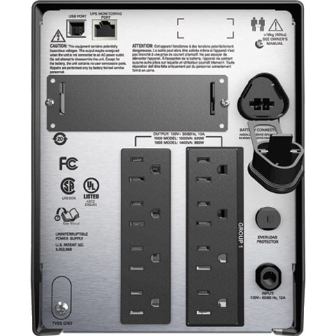 APC by Schneider Electric Smart-UPS 1000VA LCD 120V with SmartConnect - Thumbnail 2