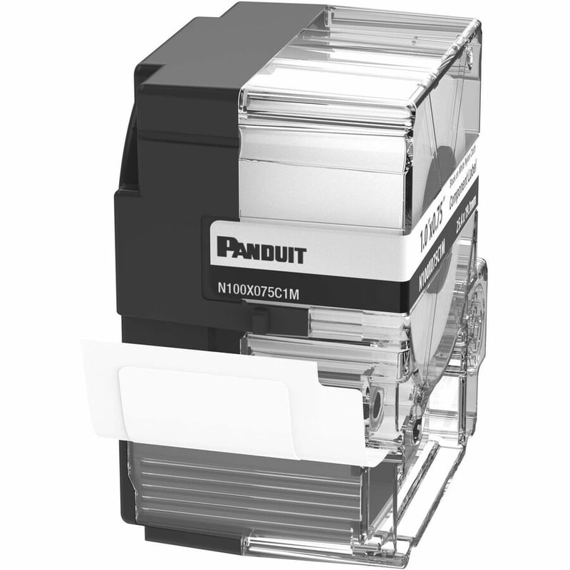 Panduit PXE Cassette,Adh Comp Nylon Cloth, 1" Wx.75" H,WHT - Thumbnail 4