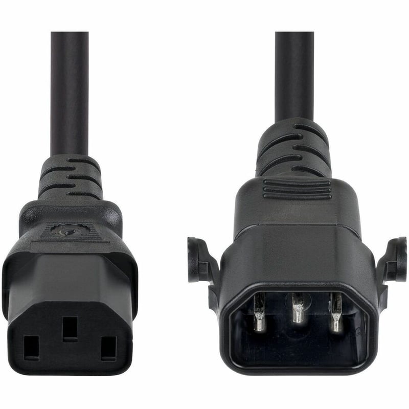 10FT POWER EXTENSION CORD TAA LOCKING C14 TO C13 EXTENSION CORD - Thumbnail 5