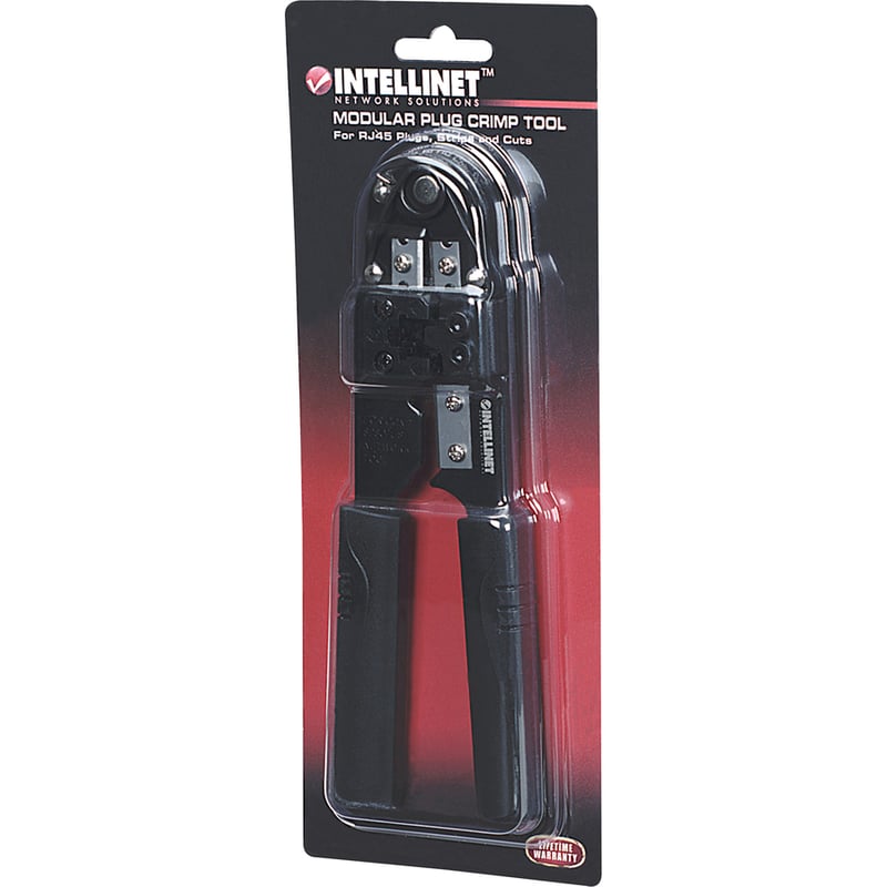 INT MODULAR CRIMPING TOOL, RJ45, BLACK - Thumbnail 2