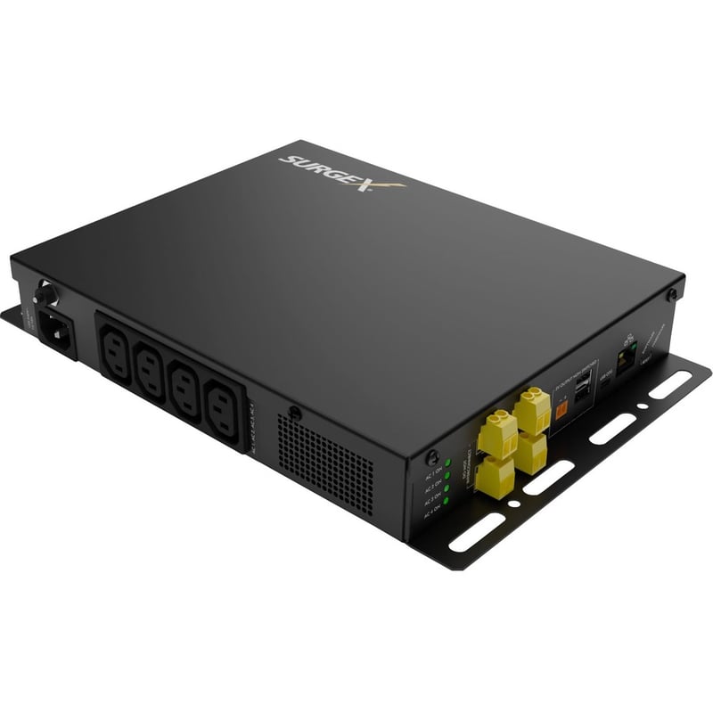 SurgeX SQUID SX-DC-8-1224-120 6-Outlets Surge Suppressor/Protector - Thumbnail 3