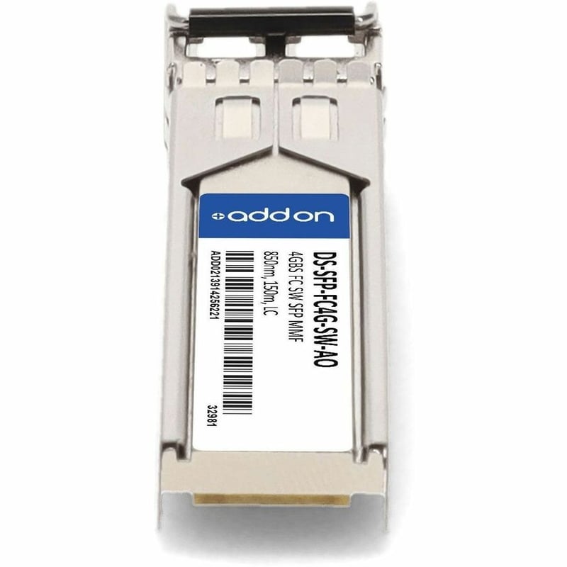 AddOn Cisco DS-SFP-FC4G-SW Compatible TAA Compliant 4GBase-SW Fibre Channel SFP Transceiver (MMF, 850nm, 150m, LC) - Thumbnail 4