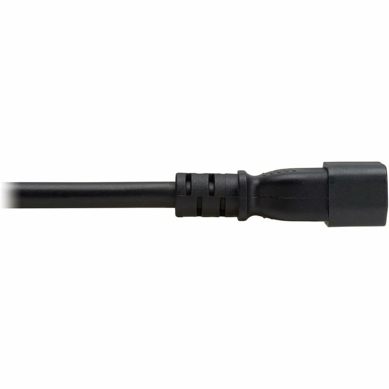 POWER CORD C14 C21 HEAVY-DUTY 15A 250V 14 AWG 4FT BLACK - Thumbnail 4