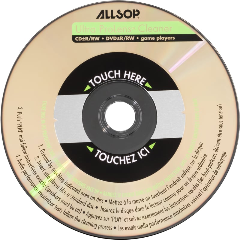 Allsop Ultra Pro Lens Cleaner for CD / DVD Players - (23321) - Thumbnail 1