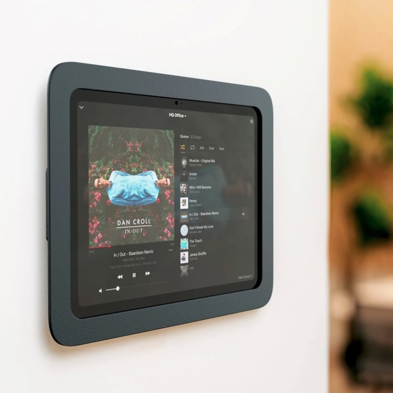 Heckler Design Wall Mount for iPad - Black Gray - Thumbnail 4