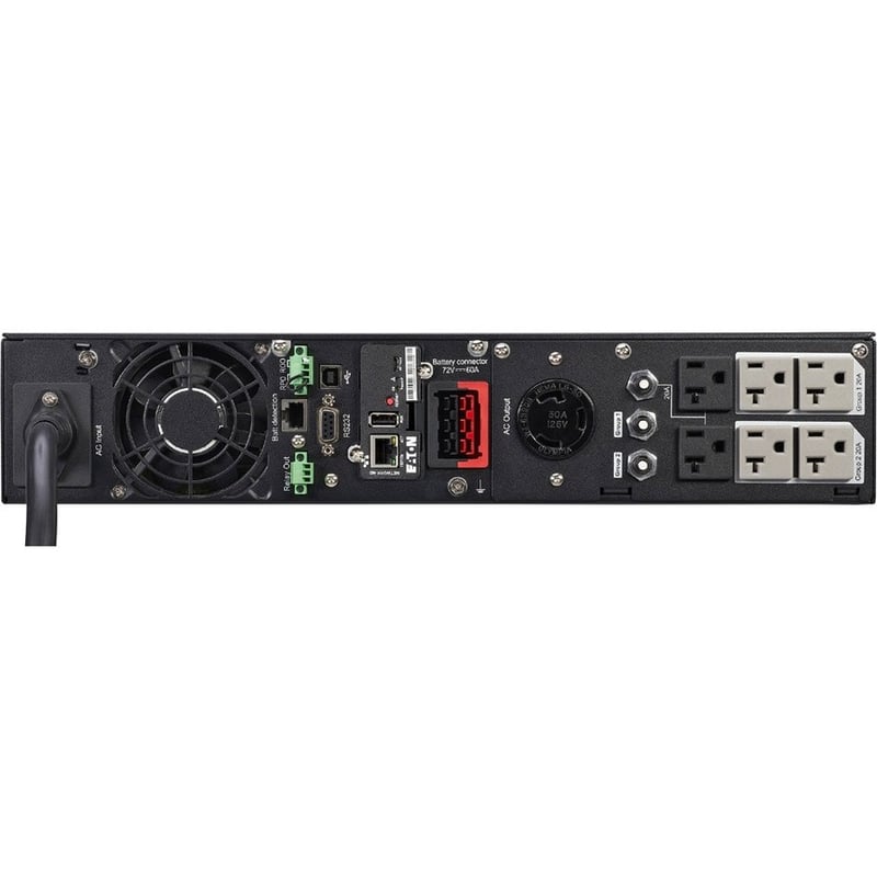 Eaton 5PX G2 3000VA 3000W 120V Line-Interactive UPS - 6 NEMA 5-20R, 1 L5-30R Outlets, Cybersecure Network Card Option, Extended Run, 2U Rack/Tower - Thumbnail 5