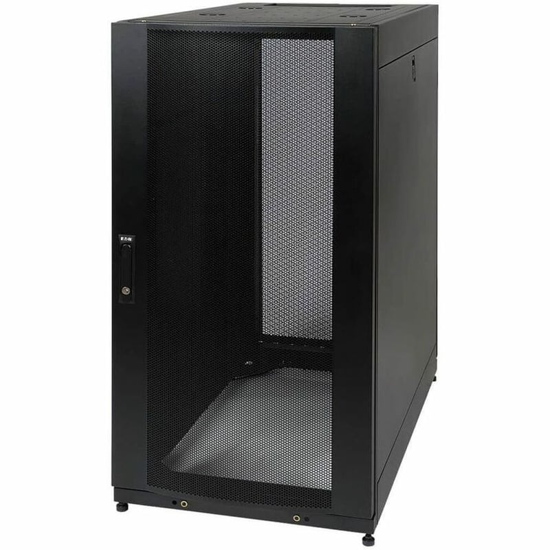 Tripp Lite by Eaton 25U SmartRack Standard-Depth Half-Height Server Rack Enclosure Doors and Side Panels - Thumbnail 3
