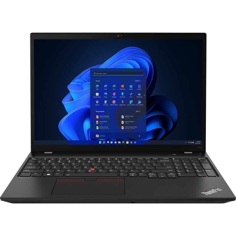 Lenovo ThinkPad P16s Gen 2 21HK001KUS 16" Touchscreen Mobile Workstation - WUXGA - Intel Core i7 13th Gen i7-1360P - 16 GB - 512 GB SSD - English Keyboard - Villi Black - Thumbnail 1