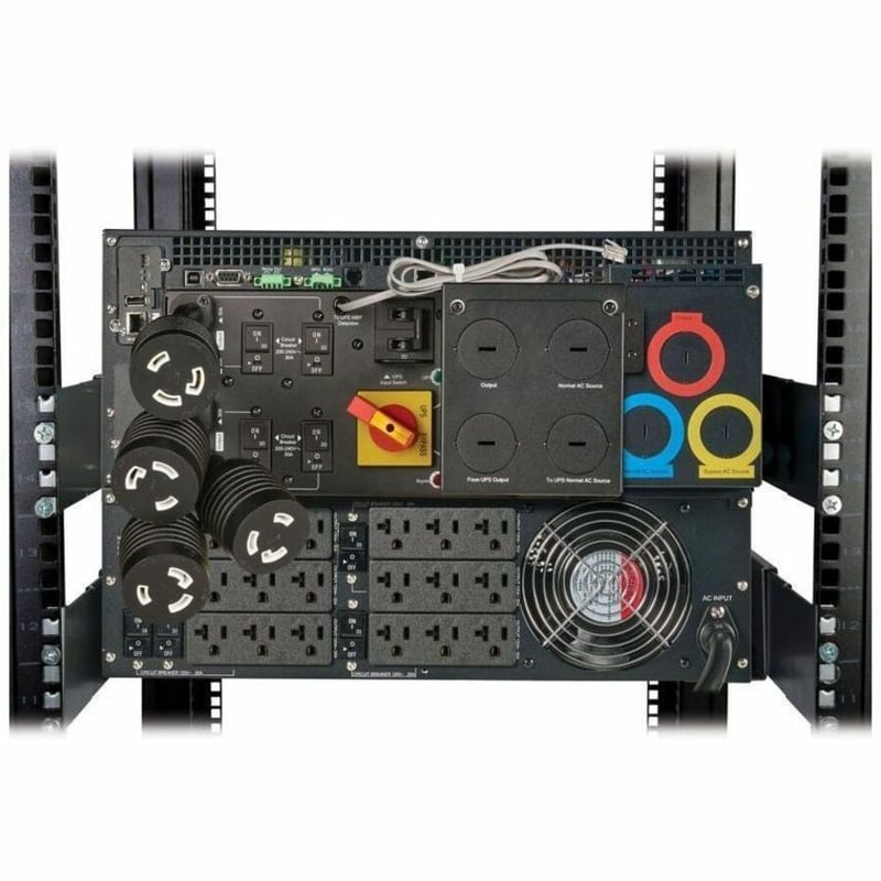 Eaton 9PX G2 11000VA 11000W 208/120V Online Double-Conversion UPS - Hardwired Input, 18x 5-20R and 3x L6-30R Outlets, Cybersecure Network Card, Maintenance Bypass, Extended Run, 7U Rack/Tower - Thumbnail 5