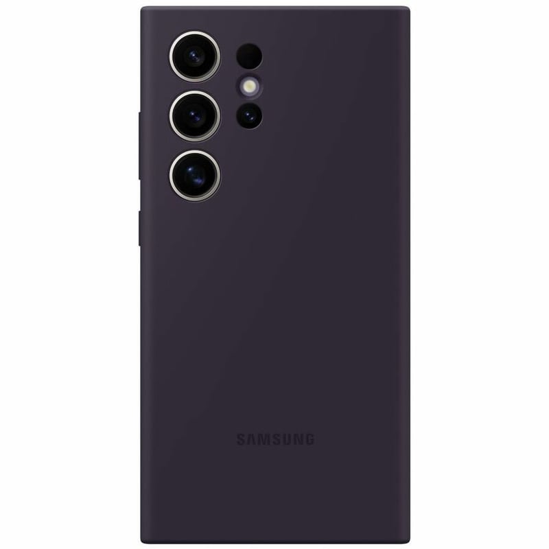 DARK VIOLET SILICONE CASE S24 ULTRA ACCESSORY - Thumbnail 5