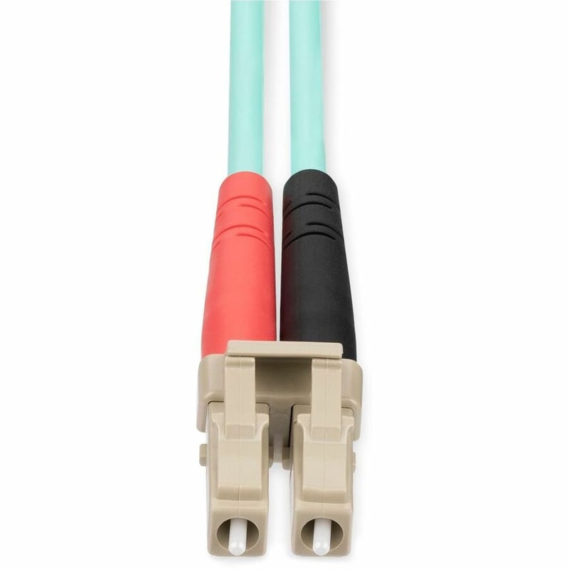 StarTech.com 25m (82ft) LC/UPC to LC/UPC OM4 Multimode Fiber Optic Cable, 50/125m LOMMF/VCSEL Zipcord Fiber, 100G, LSZH Fiber Patch Cord - Thumbnail 4