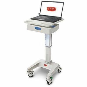 Capsa Healthcare - LX5 Non-Powered Cart (LX5-NG-D10-M-35) - Light Duty Mobile Computing Cart - Thumbnail 1
