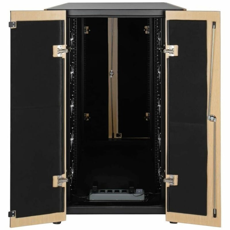 Tripp Lite by Eaton 24U Soundproof Rack Enclosure Server Cabinet Quiet Acoustic - Thumbnail 2