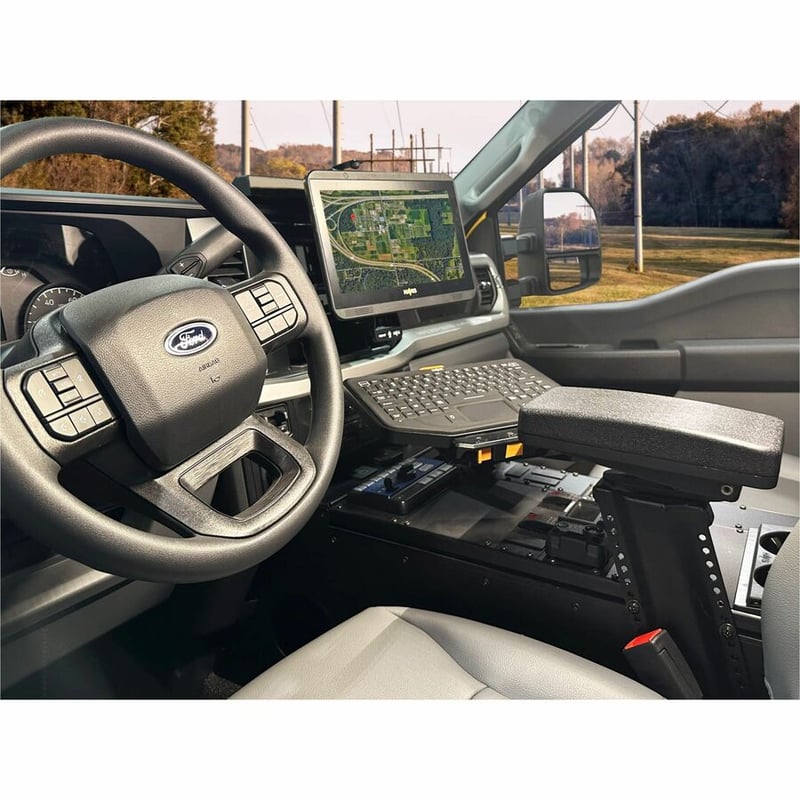 Havis Vehicle Mount for Vehicle Console - Steel - Thumbnail 4