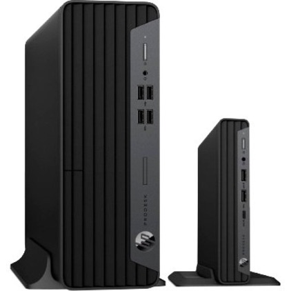 HP Business Desktop ProDesk 400 G7 Desktop Computer - Intel Core i3 10th Gen i3-10100 - 16 GB - 512 GB SSD - Small Form Factor - Thumbnail 2