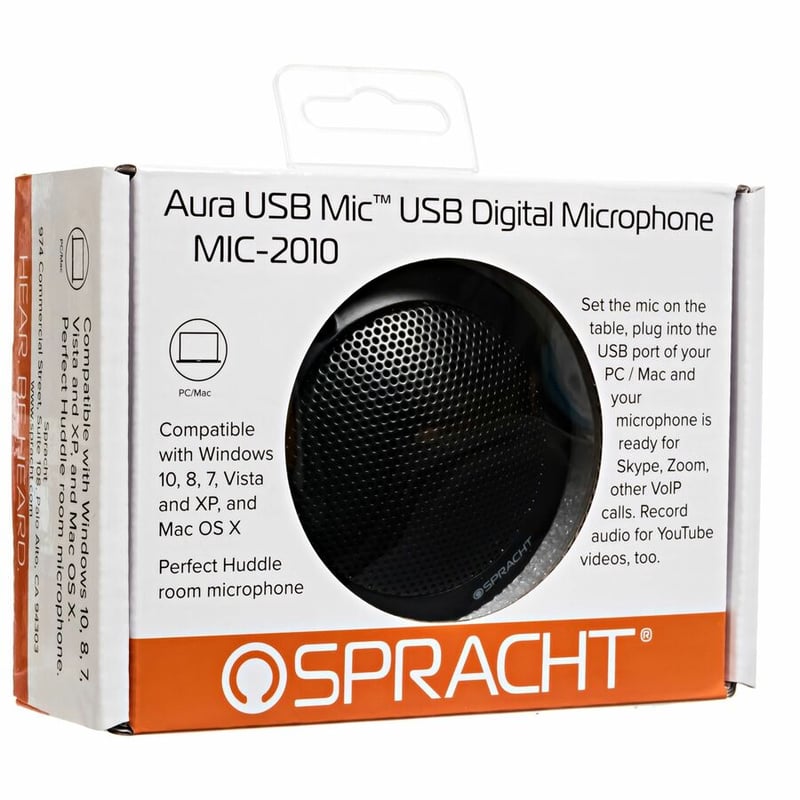 Spracht Wired Microphone - Black - Thumbnail 3