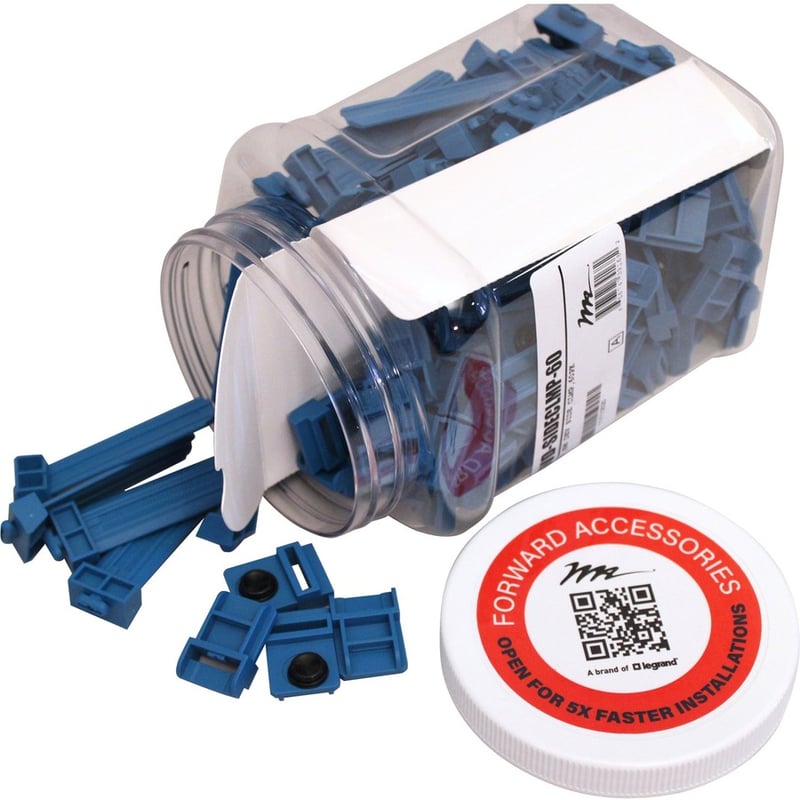 Middle Atlantic Forward Small Device Mounting Clamps - Thumbnail 2