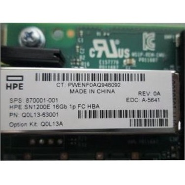 Hewlett Packard Enterprise Replacement Parts Business SN1200E 16Gb Single Port Fibre Channel Host Bus Adapter - Thumbnail 3