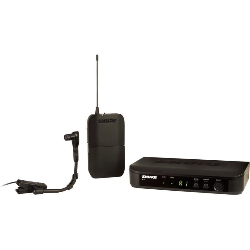 Shure Wireless Instrument System with Beta 98H/C Clip-on Gooseneck Microphone - Thumbnail 1