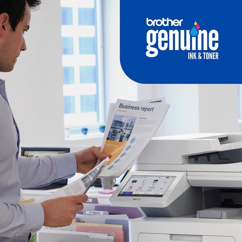 Brother TN815C Original Super High (XXL Series) Yield Laser Toner Cartridge - Cyan - 1 Each - Thumbnail 3