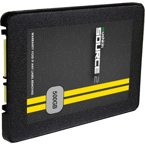 MUSHKIN 500GB SOURCE 2 7MM SATA 3 SSD - Thumbnail 3