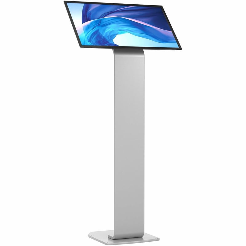CTA Digital Floor Stand Kiosk (Silver) - Thumbnail 1