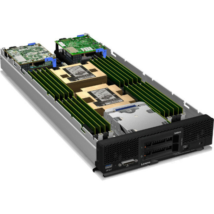 Lenovo ThinkSystem SN550 7X16A021NA Blade Server - 1 Xeon Platinum 8160 2.10 GHz - 32 GB RAM