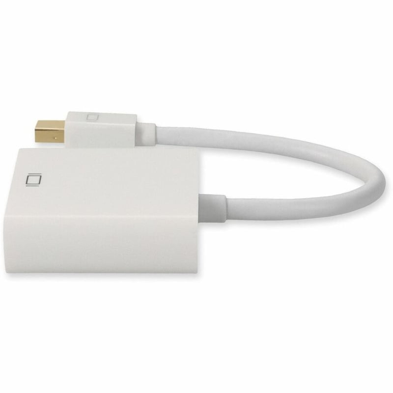 ADDON 5 PACK OF 8IN MINI-DISPLAYPORT MALE TO HDMI FEMALE WHITE ADAPTER CABLE - Thumbnail 2