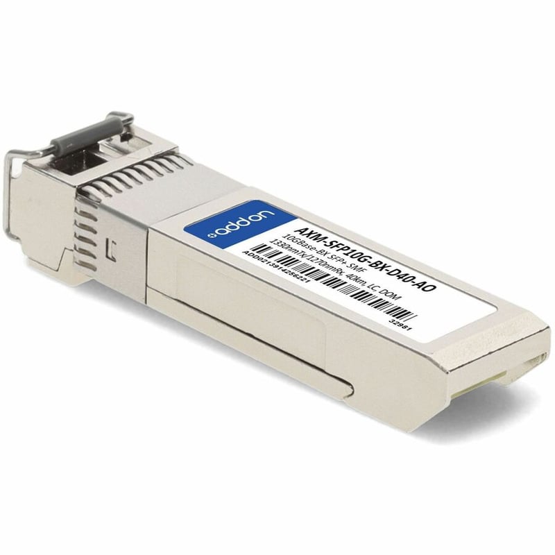 AddOn Netgear® AXM-SFP10G-BX-D40 Compatible TAA 10GBase-BX SFP+ Transceiver (SMF, 1330nmTx/1270nmRx, 40km, LC, DOM) - Thumbnail 3
