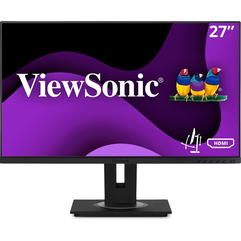 ViewSonic VG2748A 27 Inch IPS 1080p Ergonomic Monitor with Ultra-Thin Bezels, HDMI, DisplayPort, USB, VGA, and 40 Degree Tilt for Home and Office - Thumbnail 1