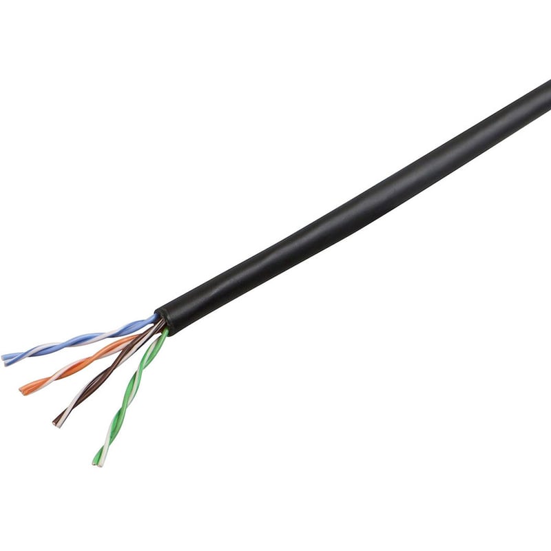 CAT5E UTP SOLID (CMP) 1000FT - BLACK - Thumbnail 2