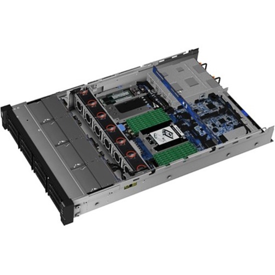 Lenovo ThinkSystem SR655 7Z01A057NA 2U Rack Server - 1 EPYC 7252 3.10 GHz - 16 GB RAM - Serial ATA Controller - Thumbnail 2