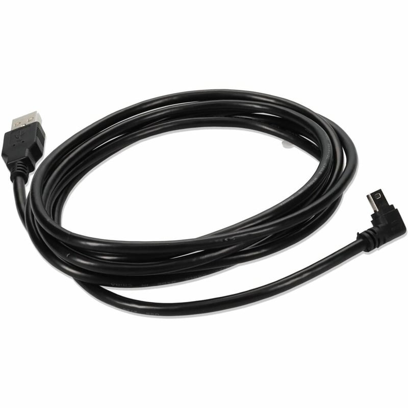 AddOn 3ft USB A 2.0 Male to Mini-USB B 2.0 Male Black Cable - Thumbnail 5