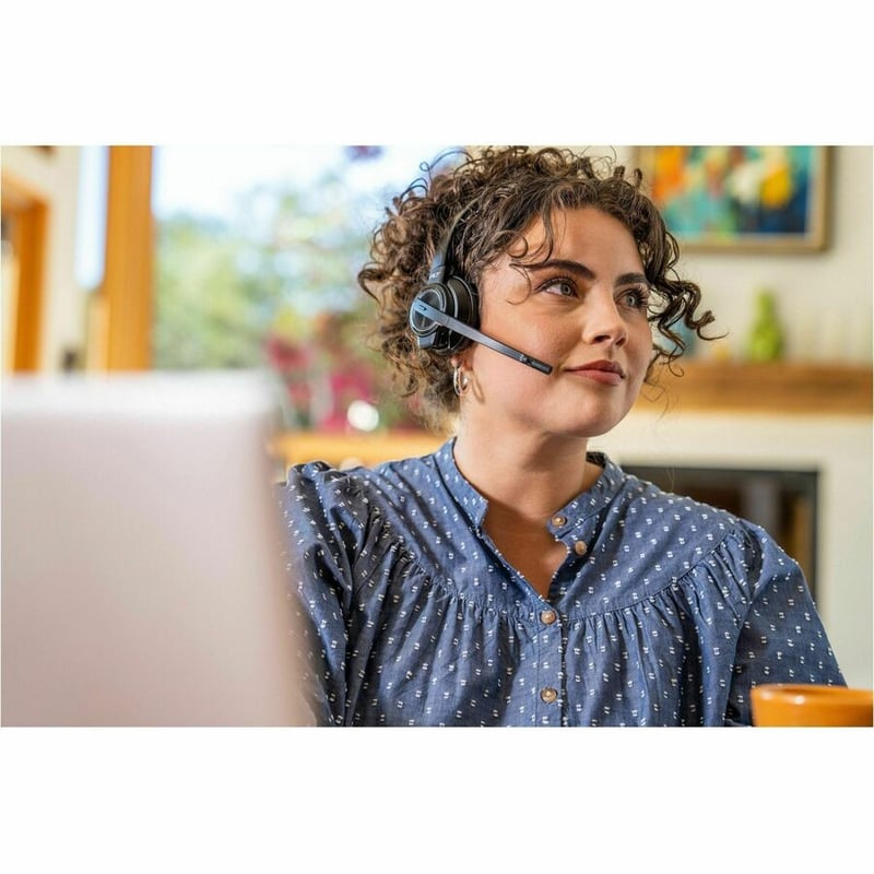 HP POLY SAVI 8210-M OFFICE DECT WIRELESS MS TEAMS HEADSET NEW - Thumbnail 3