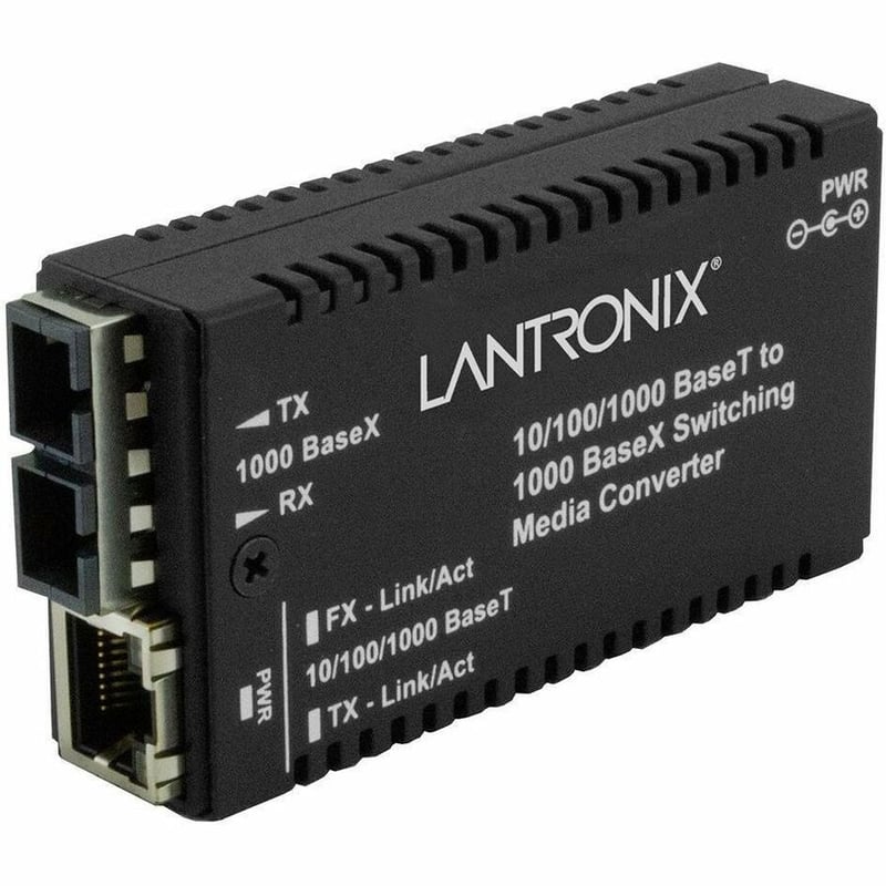 MINI 10/100/1000BT -1000BX SWITCH SC SM 3.3V FOR LA POWER - Thumbnail 1